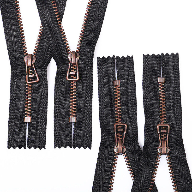 5# close end anti-copper metal zippers για γυναικεία ρούχα man jacket zipper custom metal zipper